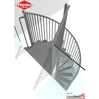 Spindeltreppe Portofino Ø120 cm