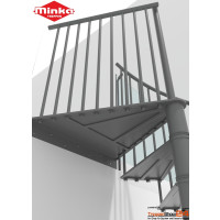 Spindeltreppe Portofino Ø120 cm