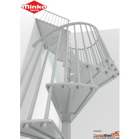Spindeltreppe Portofino Ø120 cm