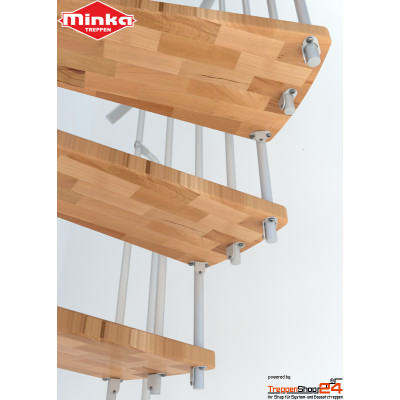 Spindeltreppe Berlin Ø140 cm