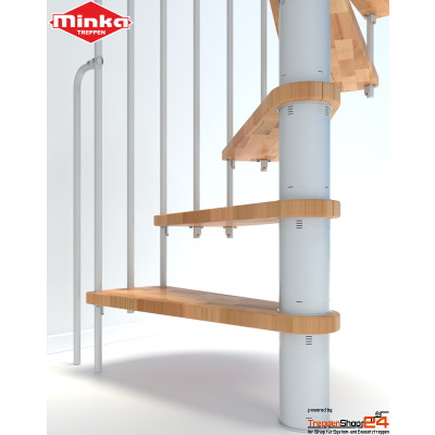 Spindeltreppe Berlin Ø140 cm