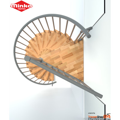 Spindeltreppe Berlin Ø140 cm