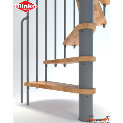 Spindeltreppe Berlin Ø140 cm