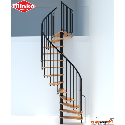 Spindeltreppe Berlin Ø140 cm
