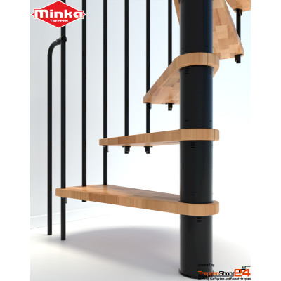Spindeltreppe Berlin Ø140 cm
