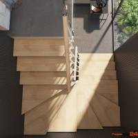 Mittelholmtreppe Knock Tube B85 cm
