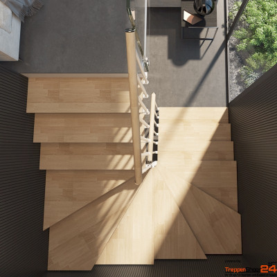 Mittelholmtreppe Knock Tube B95 cm