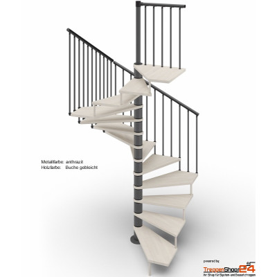 Spindeltreppe Tekla 120 x 120 cm