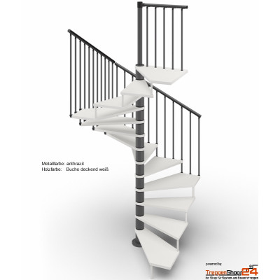 Spindeltreppe Tekla 120 x 120 cm