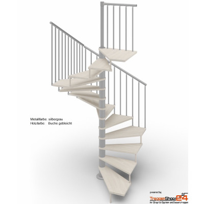 Spindeltreppe Tekla 120 x 120 cm
