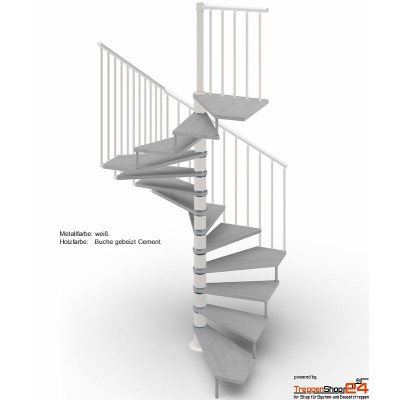 Spindeltreppe Tekla 120 x 120 cm