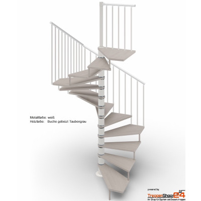 Spindeltreppe Tekla 120 x 120 cm