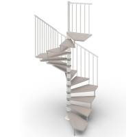 Spindeltreppe Tekla 140 x 140 cm