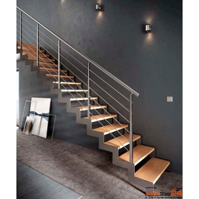 Stahlwangentreppe Ibisco N Inox Bilama als...