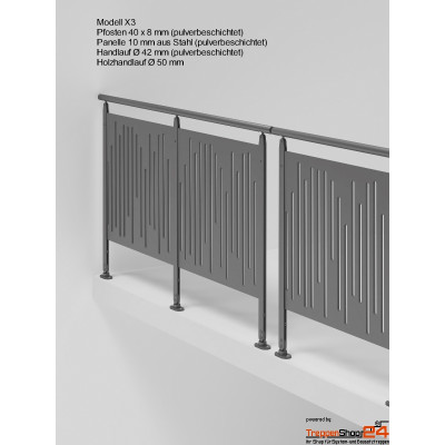 Mittelholmtreppe Geranio X3