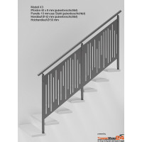 Mittelholmtreppe Geranio X3