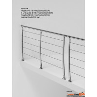 Mittelholmtreppe Geranio K Inox