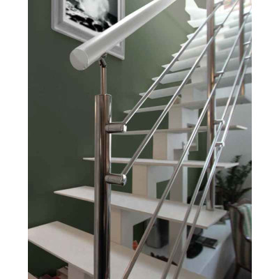 Mittelholmtreppe Geranio Steel A Zick Zack