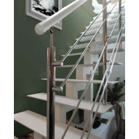 Mittelholmtreppe Geranio Steel A Zick Zack