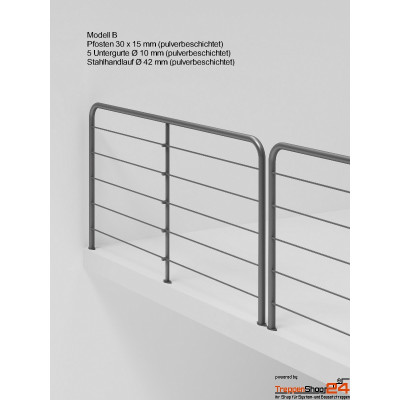 Mittelholmtreppe Geranio B Zick Zack