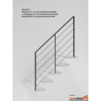 Mittelholmtreppe Geranio B Zick Zack