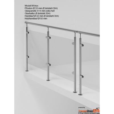 Mittelholmtreppe Geranio M Inox