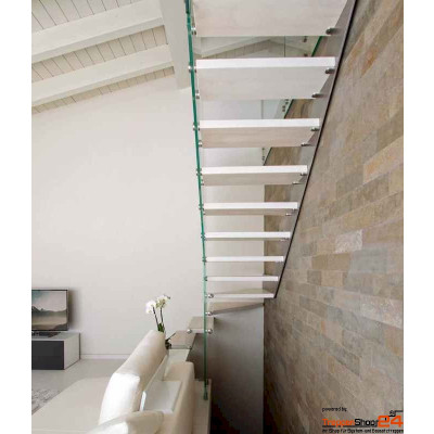 Stahlwangentreppe Ibisco P Monolama Fascia