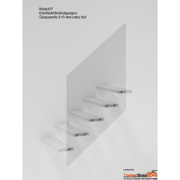 Stahlwangentreppe Ibisco P Monolama Fascia