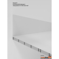 Stahlwangentreppe Ibisco P Monolama Fascia