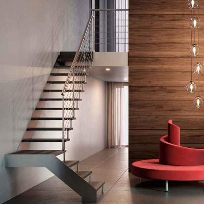 Stahlwangentreppe Ibisco Z Monolama Fascia