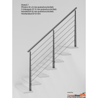 Stahlwangentreppe Ibisco Z Monolama Fascia
