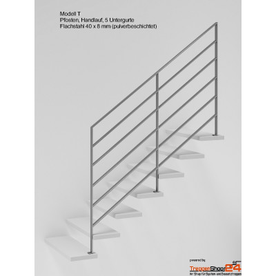 Mittelholmtreppe Zen T Steel