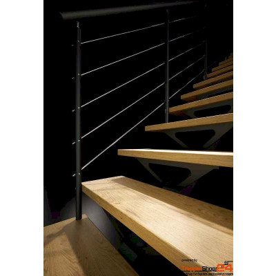 Mittelholmtreppe Zen G als Maßanfertigung gerade...
