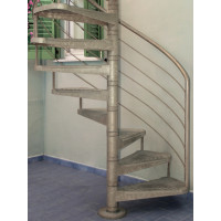 Spindeltreppe Gladiolo Zink Ø 170 cm