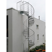 Spindeltreppe Gladiolo Zink Ø 170 cm