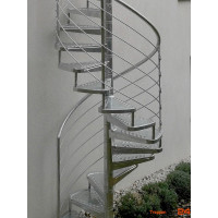 Spindeltreppe Gladiolo Zink Ø 170 cm