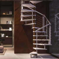 quadratische Spindeltreppe Ginestra G 110 x 110 cm