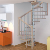 quadratische Spindeltreppe Ginestra G 140 x 140 cm