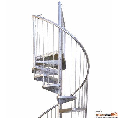 Spindeltreppe Camelia Zink Ø 150 cm
