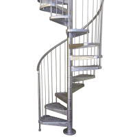 Spindeltreppe Camelia Zink Ø 240 cm