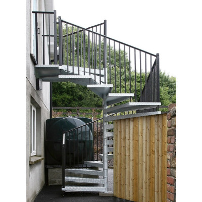 Spindeltreppe Narzisse 110 x 110 cm
