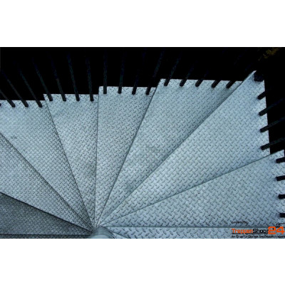 Spindeltreppe Narzisse 150 x 150 cm