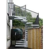 Spindeltreppe Narzisse 200 x 200 cm