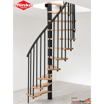 Sparspindeltreppe Metallica Smart Ø 130 cm