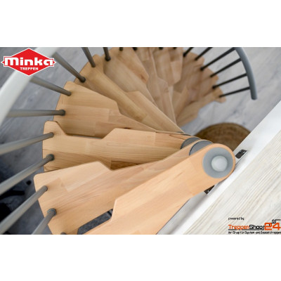 Sparspindeltreppe Metallica Smart Ø 130 cm