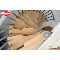Sparspindeltreppe Metallica Smart Ø 130 cm