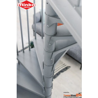 Spindeltreppe Rondo Smart Ø 120 cm