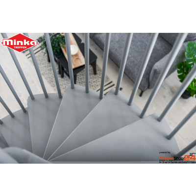 Spindeltreppe Rondo Smart Ø 140 cm