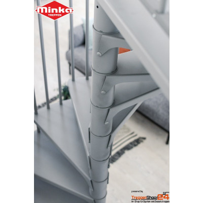 Spindeltreppe Rondo Smart Ø 140 cm