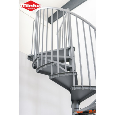 Spindeltreppe Rondo Smart Ø 140 cm